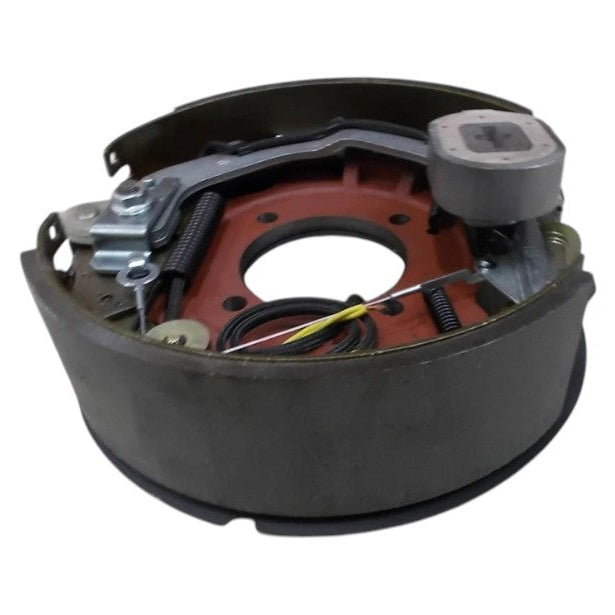 8K Trailer Brake Assembly 12-1/4" x 3-3/8" – Right Side – Self-Adjusting – 4-Bolt Mount (BK-8KE-02-KIT)