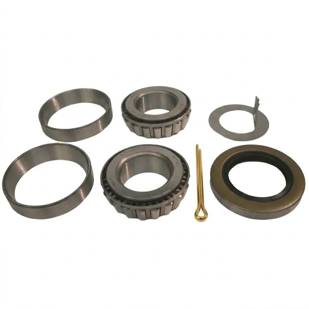 Trailer Wheel Bearing Kit 1.00" 2000-2200# Axle BK1-100 (BK1-100)
