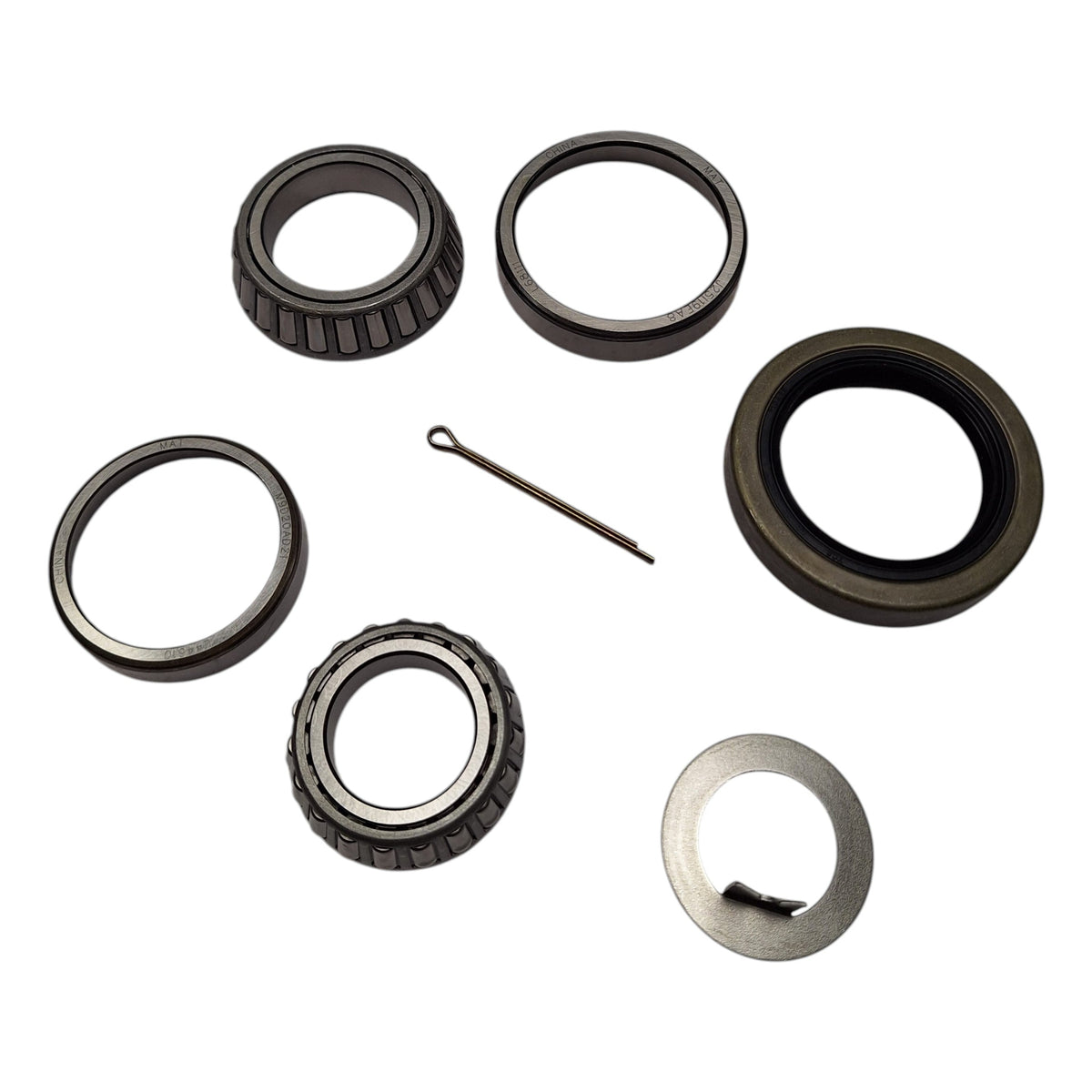 Complete Trailer Bearing Kit for Lippert 3,500# Axles L44649/ L68149 Bearings (BK2-100)