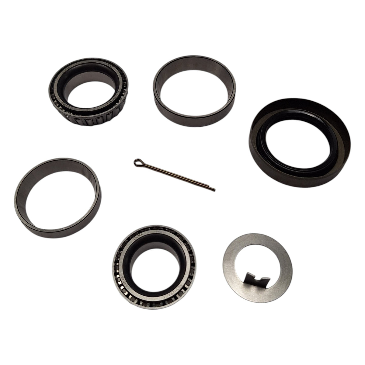 Complete Trailer Bearing Kit for Lippert 3,500# Axles L44649/ L68149 Bearings (BK2-100)
