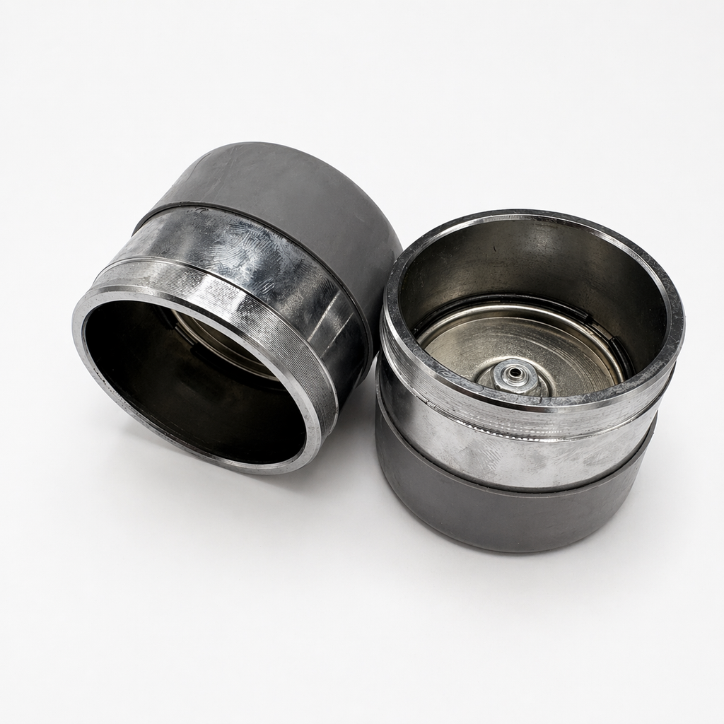 Fulton Chrome Bearing Protectors Pair - Fits 2.441 in. Hub Bore I.D. (BP244S0304)