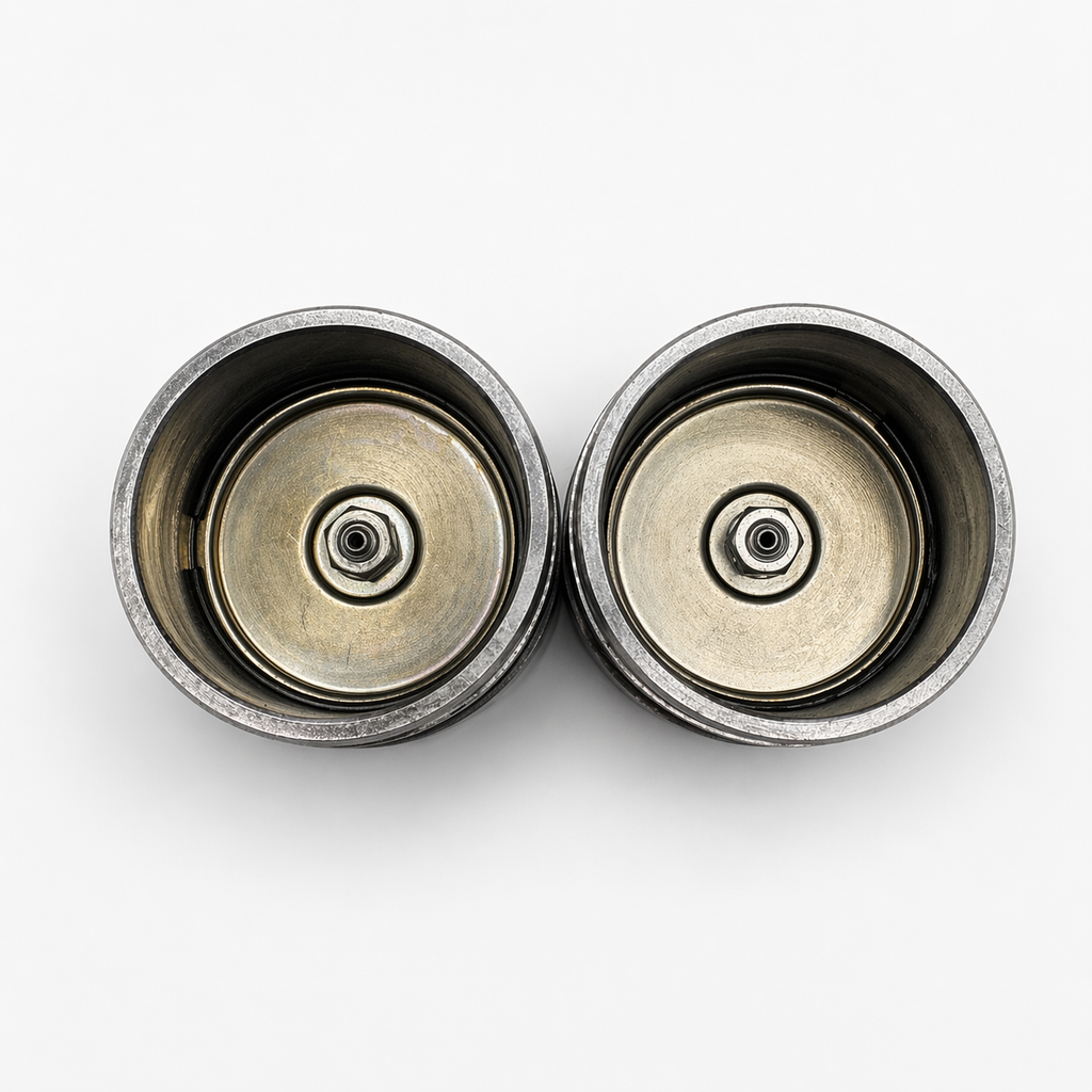 Fulton Chrome Bearing Protectors Pair - Fits 2.441 in. Hub Bore I.D. (BP244S0304)