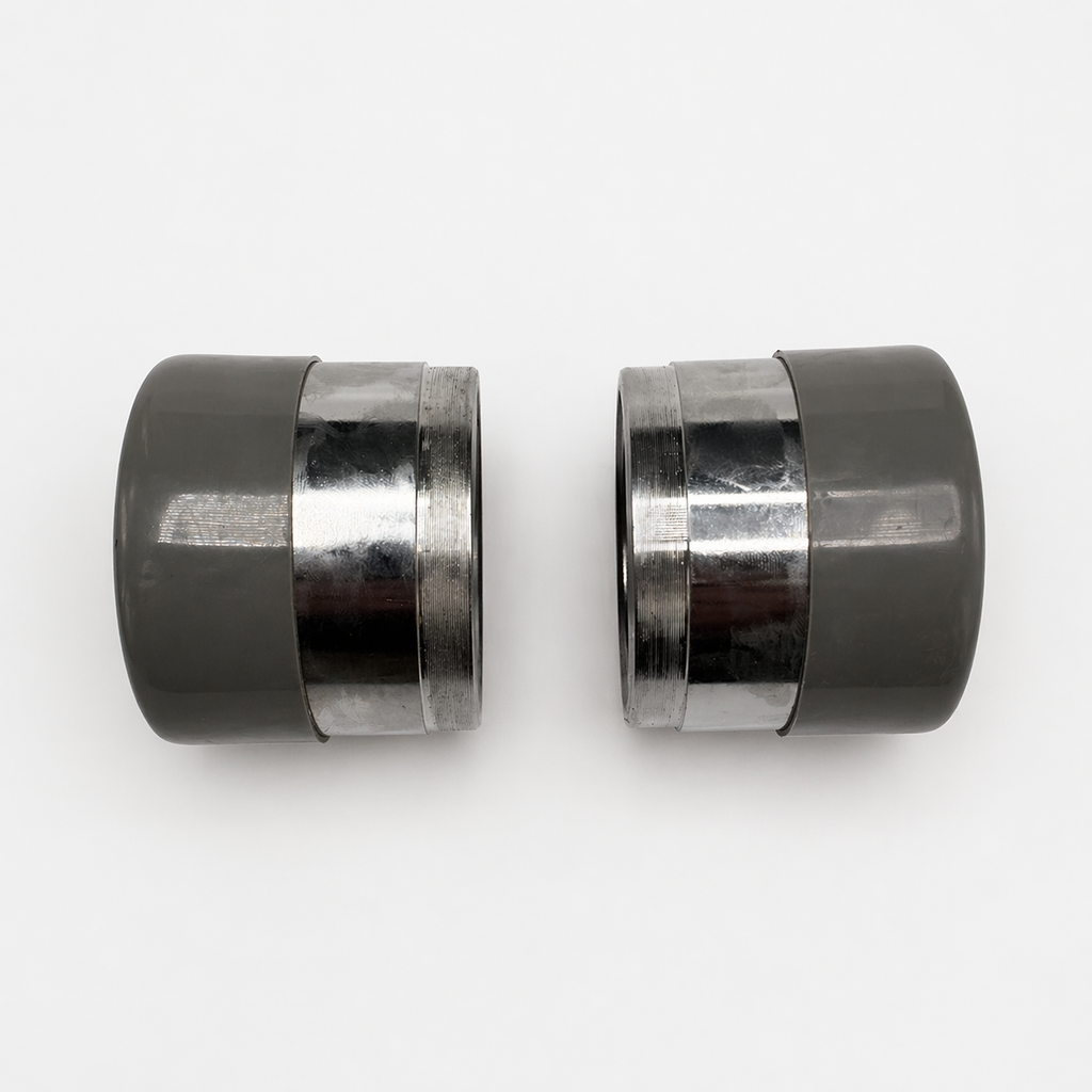 Fulton Chrome Bearing Protectors Pair - Fits 2.441 in. Hub Bore I.D. (BP244S0304)