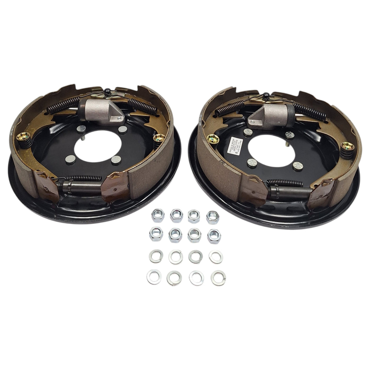 Left and Right Pair of 3500 lb Hydraulic Backing Plates (BPH-3500-SET)