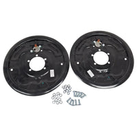 Pair of 12" x 2" Hydraulic Brake Backing Plates (L&R sides) Trailer 5 bolt 5,200 to 7000# (BPH-7000-RH+BPH-7000-LH)