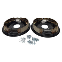 Pair of 12" x 2" Hydraulic Brake Backing Plates (L&R sides) Trailer 5 bolt 5,200 to 7000# (BPH-7000-RH+BPH-7000-LH)