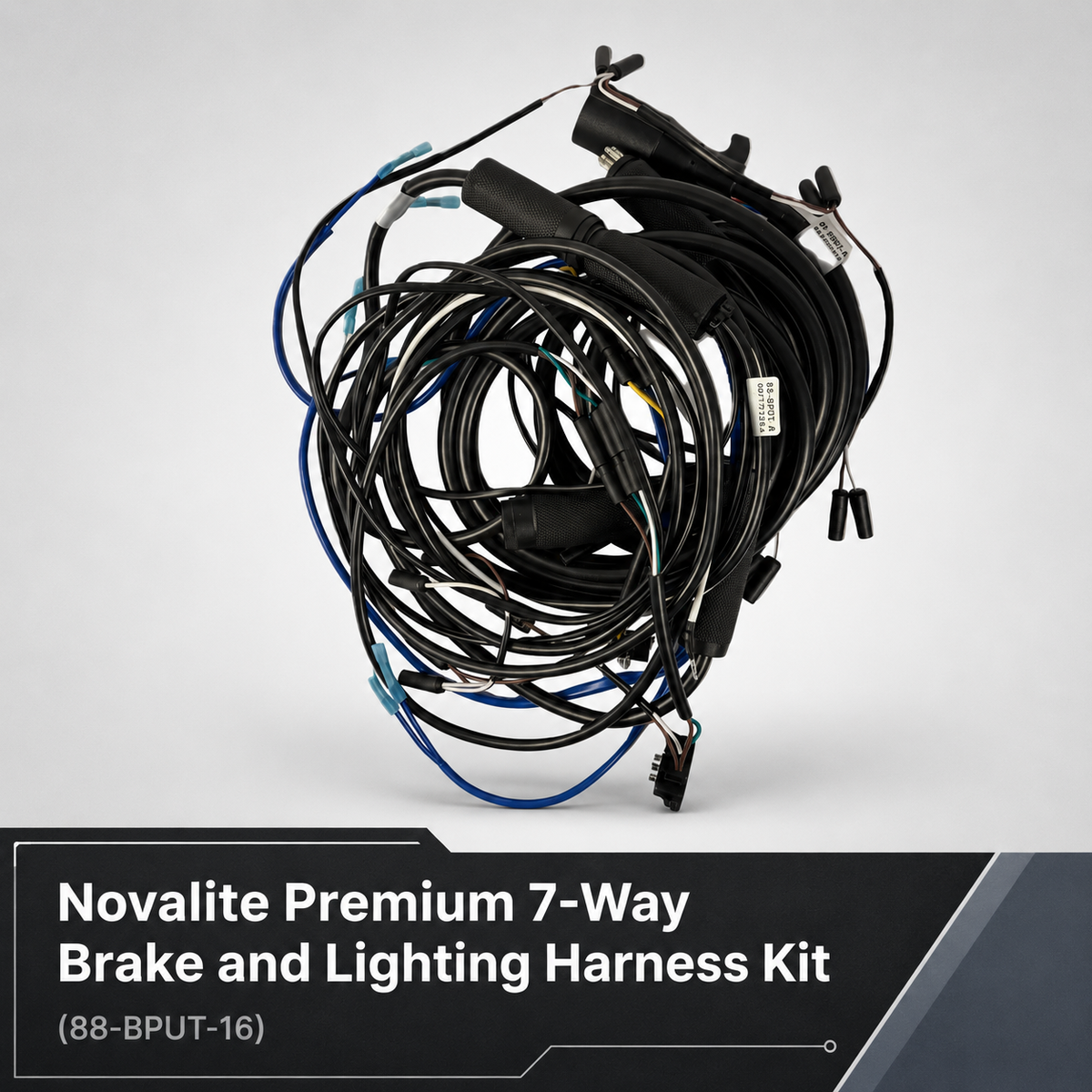 Novalite Premium 7-Way Brake and Lighting Harness Kit – (88-BPUT-16)