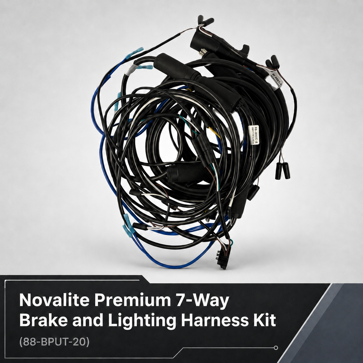 Novalite Premium 7-Way Brake and Lighting Harness Kit – (88-BPUT-20)