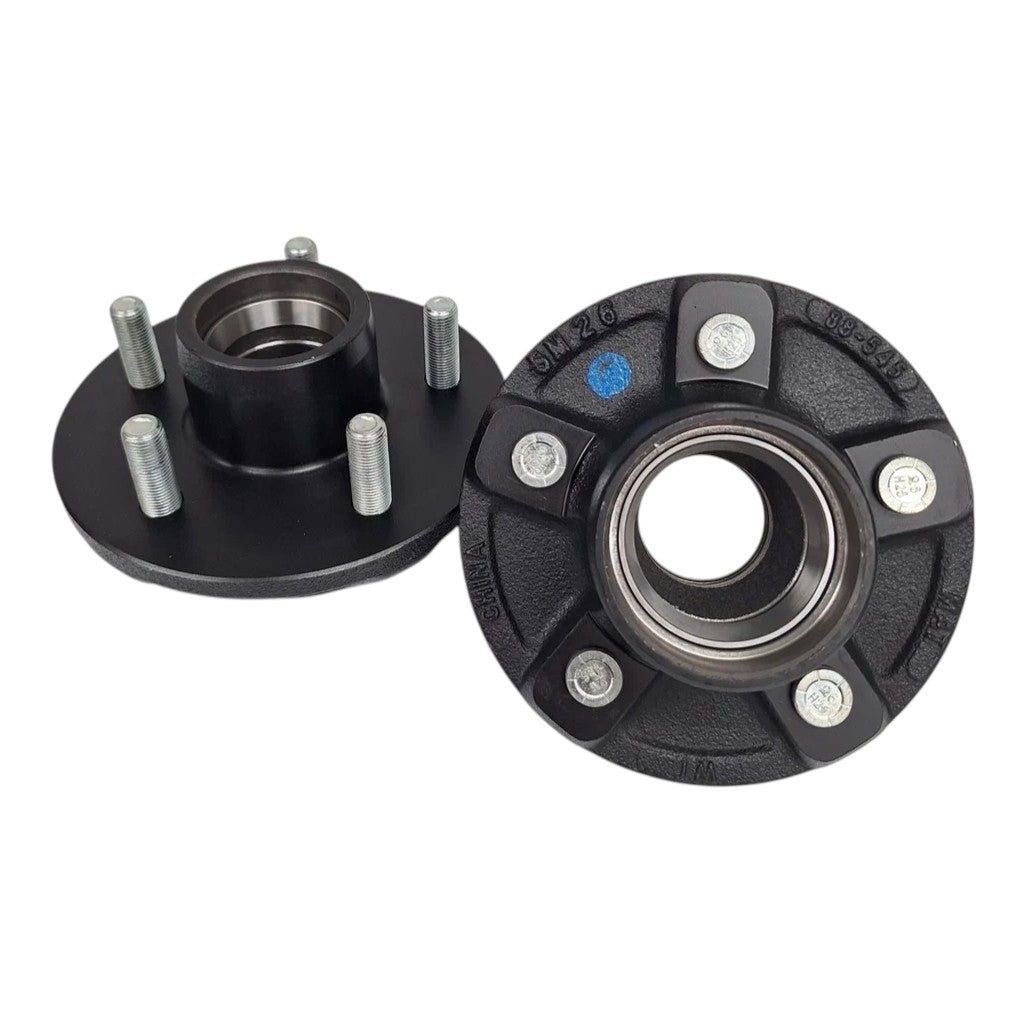 Build Your Own Trailer Axle Kit 3500# Camper ROUND 5 x 4.5 Bolt Pattern Axel (BYOAK-84-H545-R)