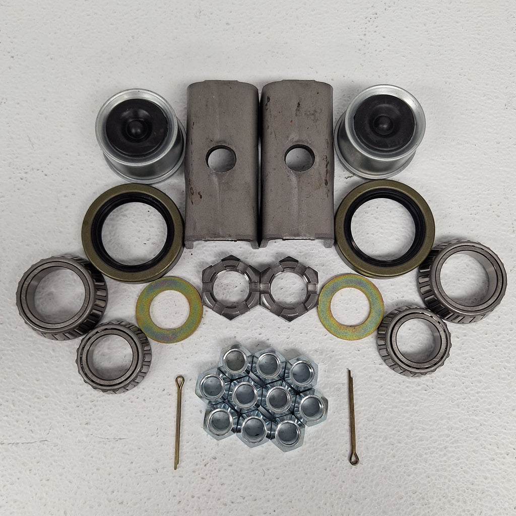 Build Your Own Trailer Axle Kit 3500# Camper ROUND 5 x 4.5 Bolt Pattern Axel (BYOAK-84-H545-R)