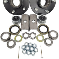 Build Your Own Trailer Axle Kit 3500# Camper ROUND 5 x 4.5 Bolt Pattern Axel (BYOAK-84-H545-R)