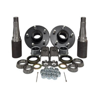 Build Your Own Trailer Axle Kit 3500# Camper ROUND 5 x 4.5 Bolt Pattern Axel (BYOAK-84-H545-R)