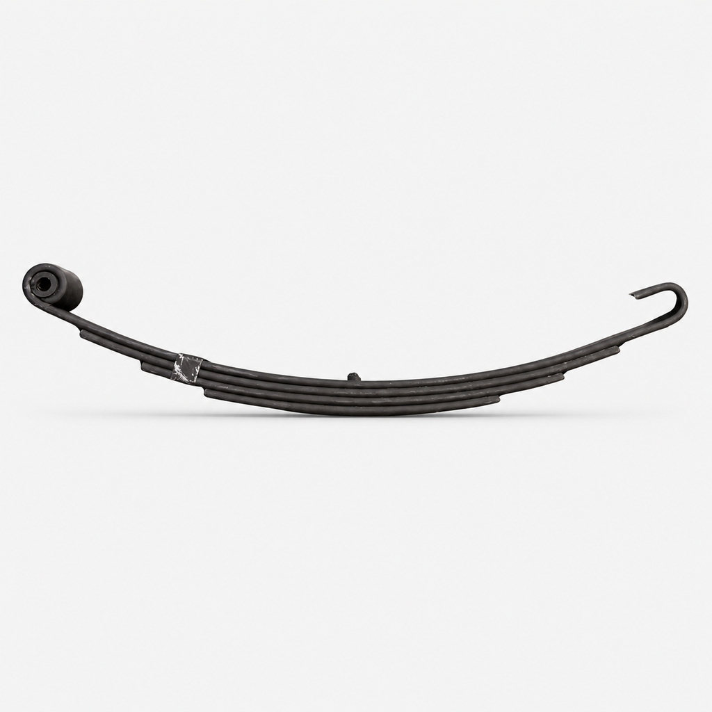 Leaf Spring Open End | 4-Leaf Slipper Trailer Spring 26.25" Long 2,350 lb Capacity (C-4)
