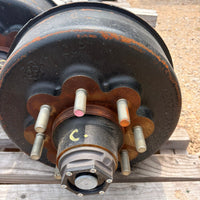NEW Lippert 8,000 lb Trailer Axle - 89" HF - 70.38" SC - Electric Brake - Grease