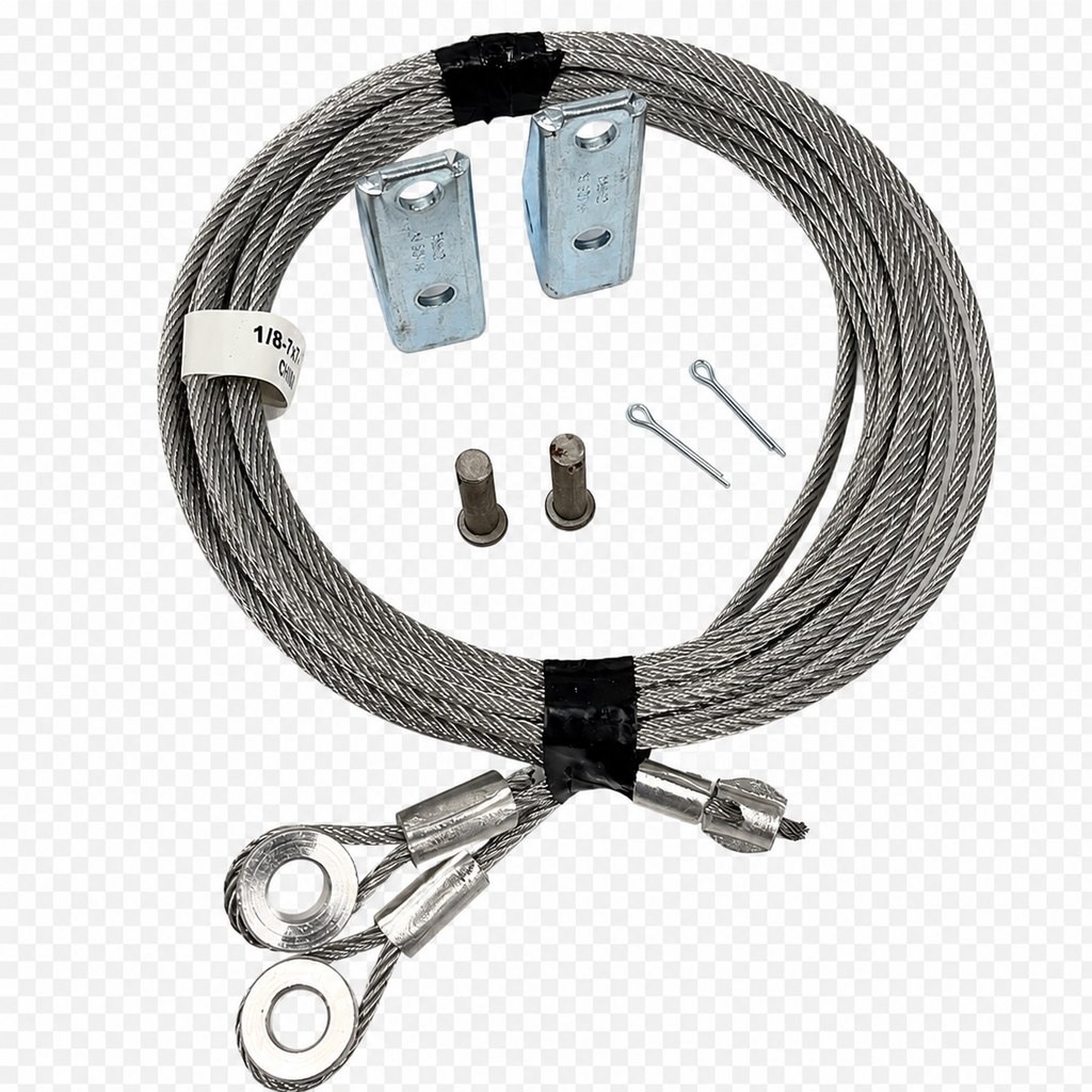 Ramp Door Spring Kit - Single Spring 100lb Assist with 72" Tube (CB100S72S)