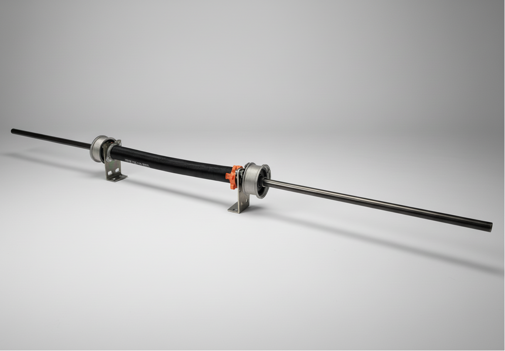 Ramp door Spring, single Spring, Dual cable, M-3 -80" SGL CB ASM FOR 80# DOOR (CB80S84S)