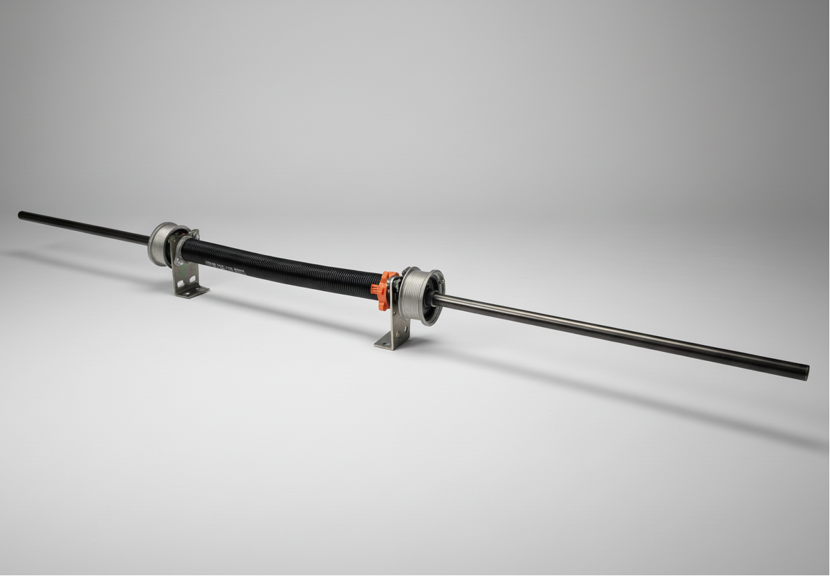 Ramp door Spring, single Spring, Dual cable, M-3 -80" SGL CB ASM FOR 80# DOOR (CB80S84S)