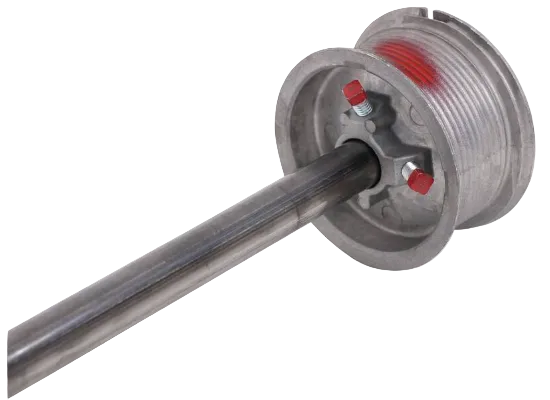 Ramp door Spring, single Spring, Dual cable, M-3 -80" SGL CB ASM FOR 80# DOOR (CB80S84S)