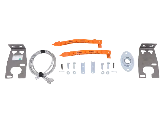 Ramp door Spring, single Spring, Dual cable, M-3 -80" SGL CB ASM FOR 80# DOOR (CB80S84S)