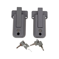 2 - KA - Locking Cargo Trailer Cambar Door Latch Vise Lock Cam Bar Auto Latching (CBL-G-2X)