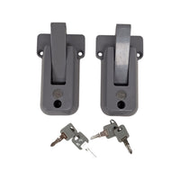 2 - KA - Locking Cargo Trailer Cambar Door Latch Vise Lock Cam Bar Auto Latching (CBL-G-2X)