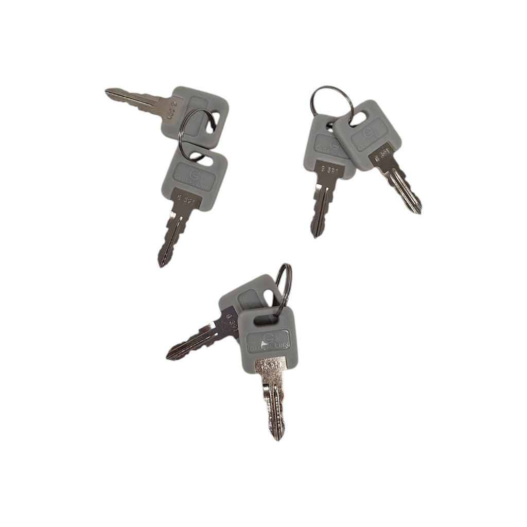 3- KEYED ALIKE Locking Cargo Trailer Cambar Door Auto Latching Vise Lock Cam Bar (CBL-G-3X)