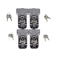 4- KEYED ALIKE Locking Cargo Trailer Cambar Door Auto Latching Vise Lock Cam Bar (CBL-G-4X)