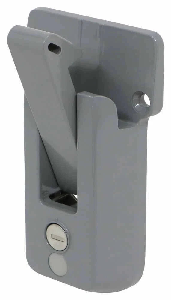 5-Pack Keyed Alike Trailer Cam Bar Vise Lock Cargo Door Latch Gray Auto (CBL-G-5X)