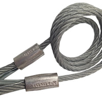 36" Galvanized Trailer Safety Cable with Latch Hook – 7,000 lb Class IV (CC4-36SSH)