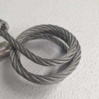 36" Galvanized Trailer Safety Cable with Latch Hook – 7,000 lb Class IV (CC4-36SSH)