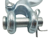 Brophy, Clevis Slip Hook, 5/16", W/Latch for HL34, 11,700 lb, Zinc, Grade 43 (CH04)