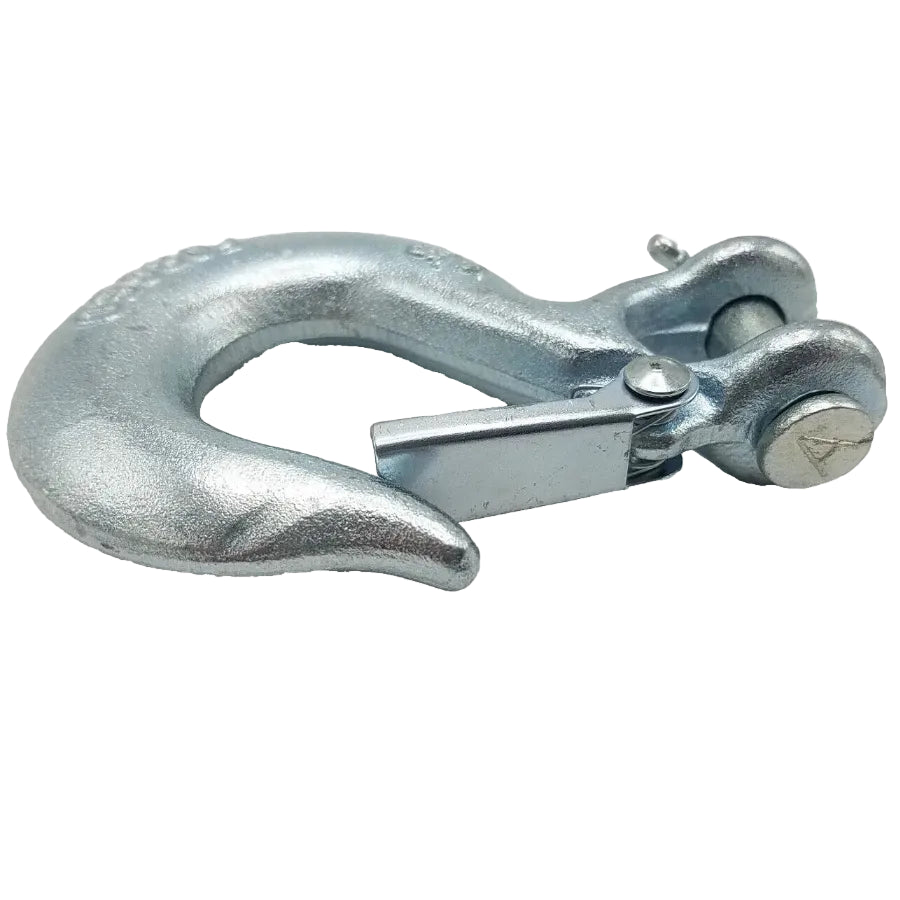 Brophy, Clevis Slip Hook, 5/16", W/Latch for HL34, 11,700 lb, Zinc, Grade 43 (CH04)