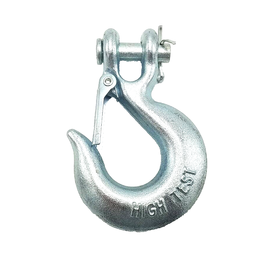 Brophy, Clevis Slip Hook, 5/16", W/Latch for HL34, 11,700 lb, Zinc, Grade 43 (CH04)