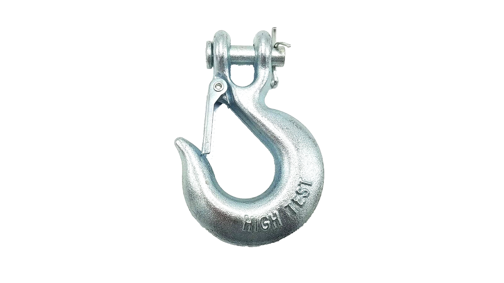 Brophy, Clevis Slip Hook, 5/16", W/Latch for HL34, 11,700 lb, Zinc, Grade 43 (CH04)