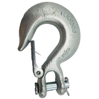 Brophy 3/8" Zinc Clevis Slip Hook with Latch for HL35 Safety Chain, Grade 43, 16,200 lb(CH05)