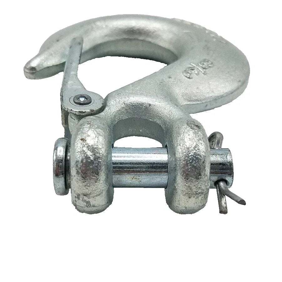 Brophy 3/8" Zinc Clevis Slip Hook with Latch for HL35 Safety Chain, Grade 43, 16,200 lb(CH05)