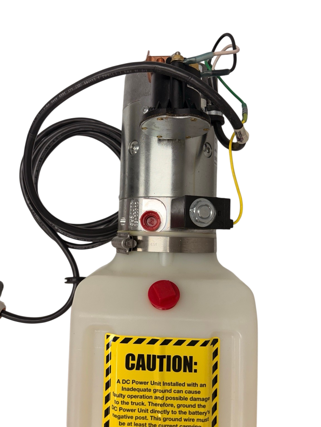 Bucher Hydraulics 12V Single-Acting Hydraulic Pump for Dexter (CH155372)