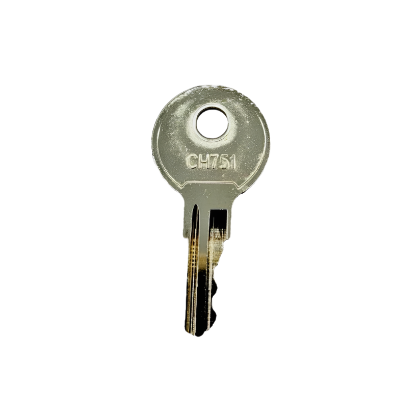 Replacement Key for Compartment, Cabinet, Luggage Doors (CH751)