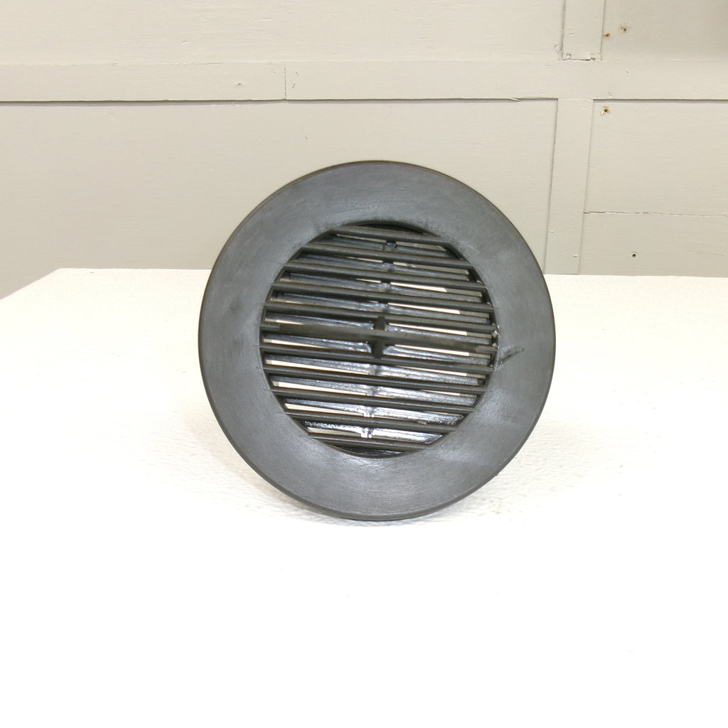 Black Closeable Interior Round Air Vent Grill for RV Trailer Camper 3" Side Wall Hole (CRIG-B)