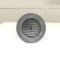 Black Closeable Interior Round Air Vent Grill for RV Trailer Camper 3" Side Wall Hole (CRIG-B)