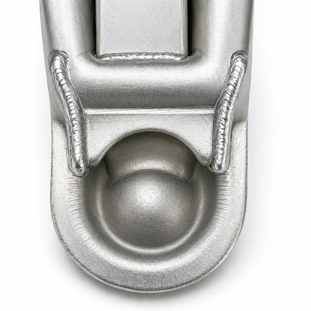 RAM 2-5/16" Adjustable Channel Mount Trailer Coupler - 16,000 lbs - Zinc Finish (CTA-400-Z-KIT)