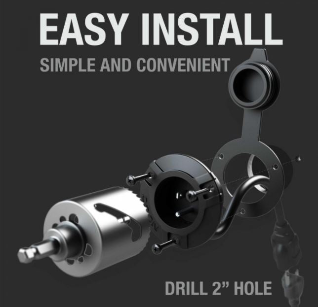 NOCO Genius GCP1 AC Port Plug with Integrated Extension Cable (GCP1)