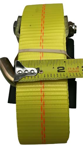 Cargo Control 2 x 10 Adjustable Wheel Lashing with Ratchet and Grips (ADJ-2R10WL)