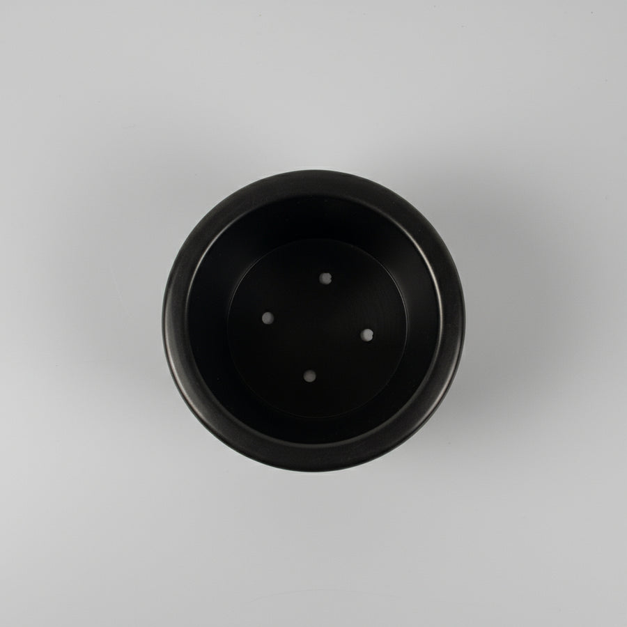 Recessed Plastic Cup Holder – Black – Trailer, RV, Boat, or Utility Use
