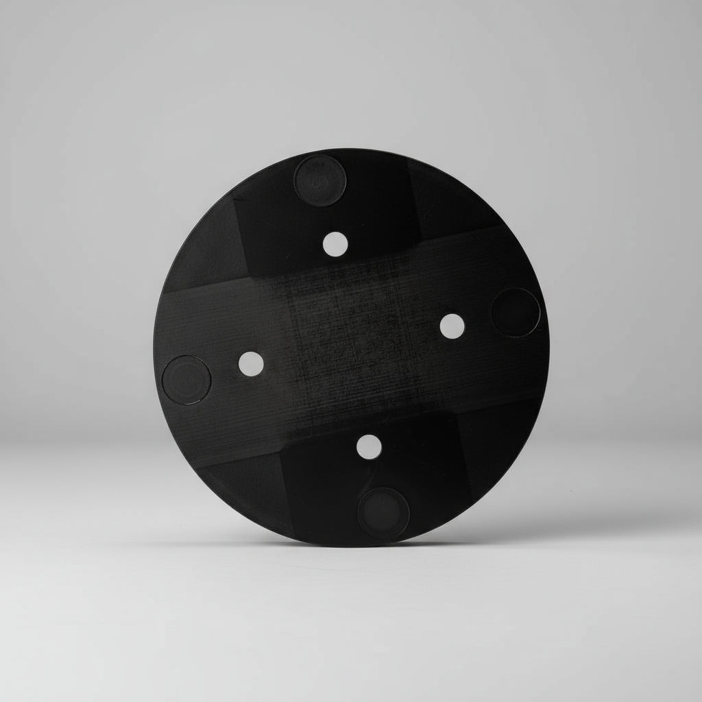 Recessed Plastic Cup Holder – Black – Trailer, RV, Boat, or Utility Use