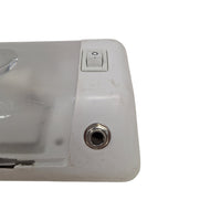 White Interior Dome Light Camper RV Trailer Incandescent with 12V Receptacle  (D-23)