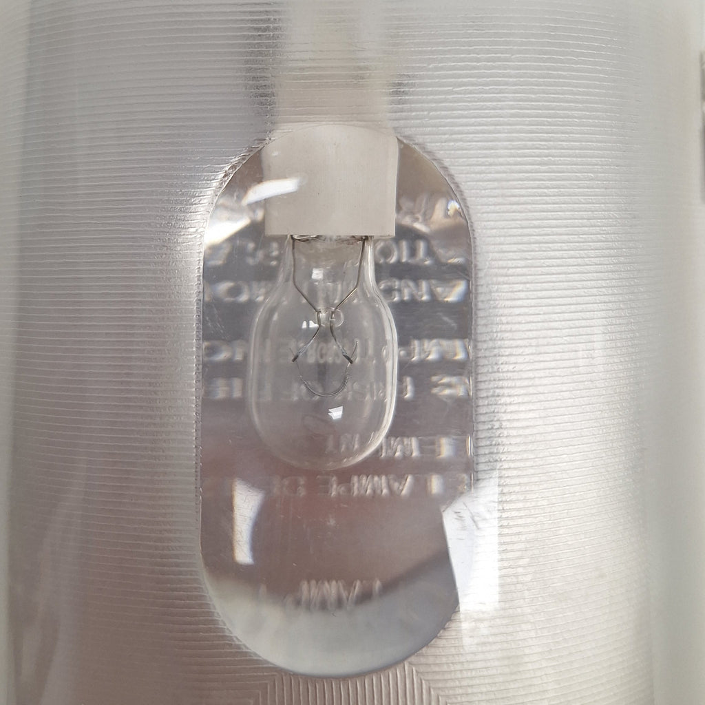 White Interior Dome Light Camper RV Trailer Incandescent with 12V Receptacle  (D-23)