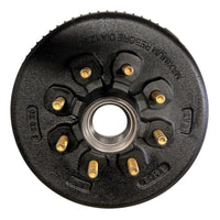 D80N Narrow 4-Wheel Brake & Hub Drum Kit 8-393 5/8" Studs 12-1/4" x 2-1/2" Self-Adjusting (D80N-4W-8393-1208HB-PACKX2)