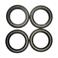 D80N Narrow 4-Wheel Brake & Hub Drum Kit 8-393 5/8" Studs 12-1/4" x 2-1/2" Self-Adjusting (D80N-4W-8393-1208HB-PACKX2)