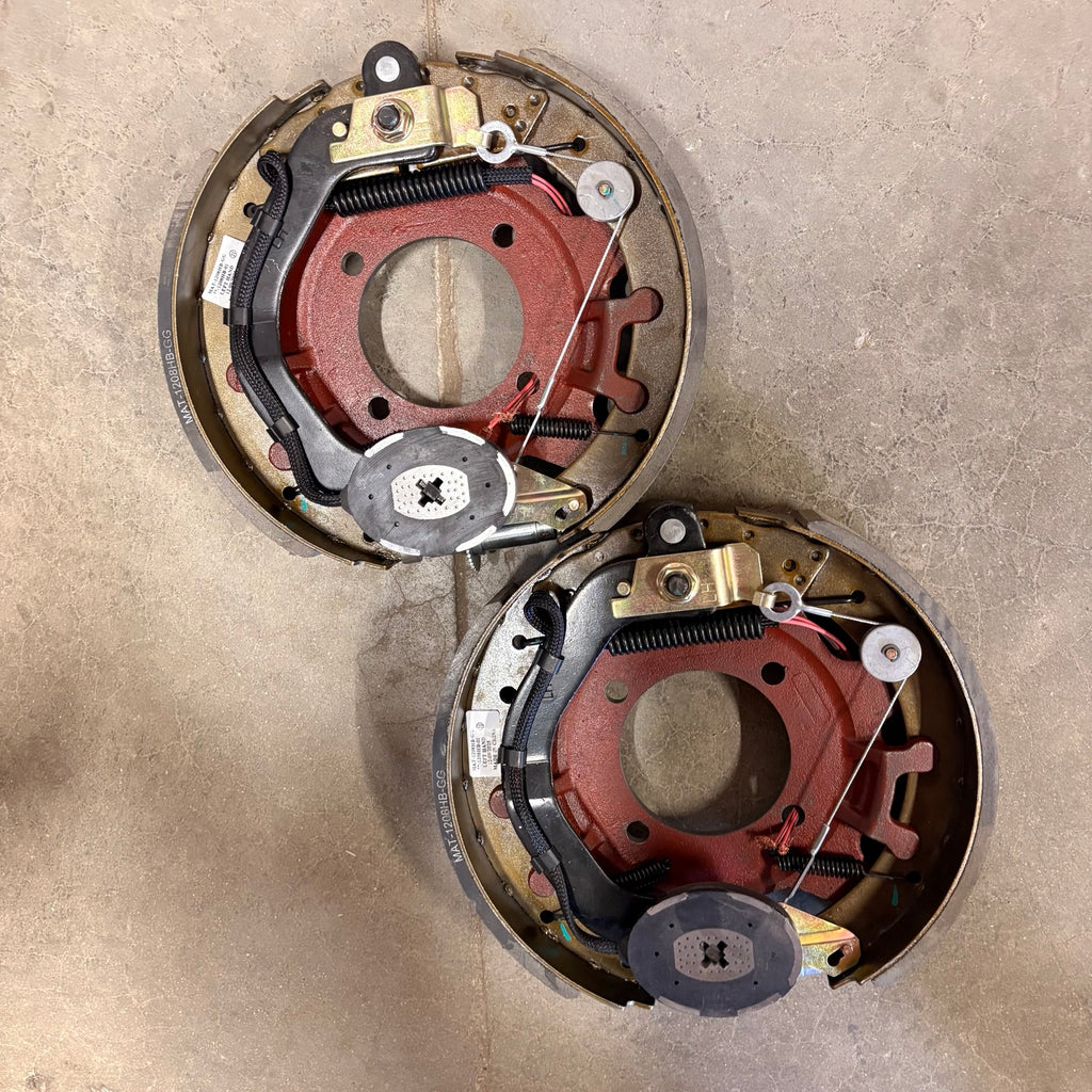 D80N Narrow 4-Wheel Brake & Hub Drum Kit 8-393 5/8" Studs 12-1/4" x 2-1/2" Self-Adjusting (D80N-4W-8393-1208HB-PACKX2)
